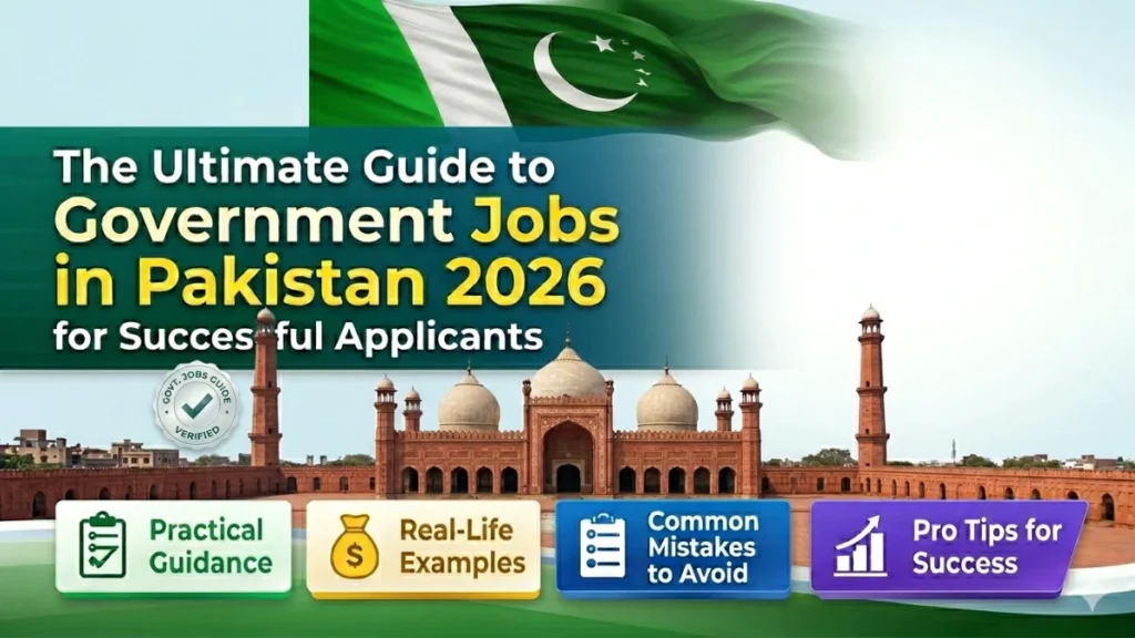 The Ultimate Guide to Government Jobs in Pakistan 2026 for Successful Applicants