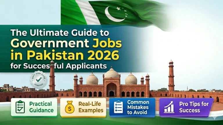 The Ultimate Guide to Government Jobs in Pakistan 2026 for Successful Applicants