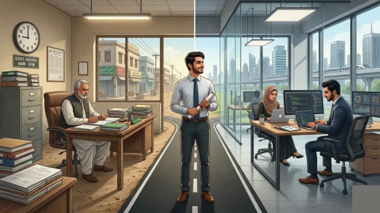 Government vs Private Jobs in Pakistan 2026 – Salary, Benefits & Reality Check