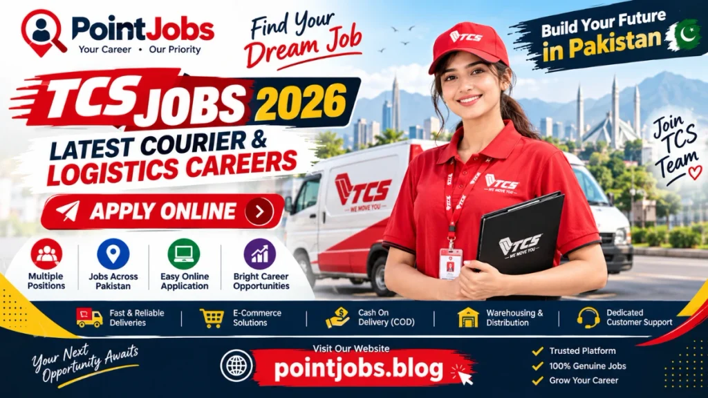 TCS Jobs 2026 – Latest Courier & Logistics Careers Apply Online
