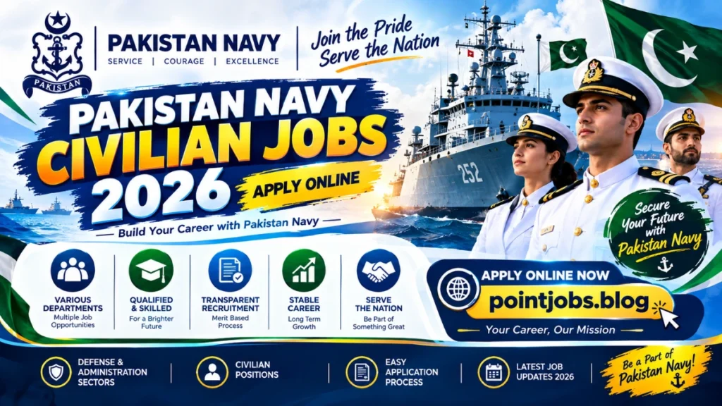 Pakistan Navy Sailor Jobs 2026 – Latest Sailor Recruitment Apply Online