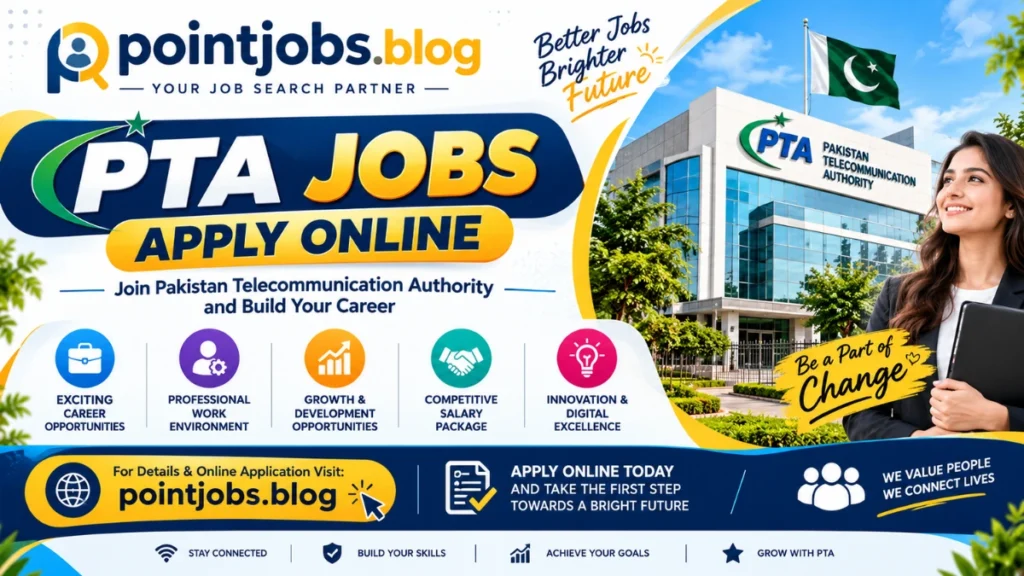 Latest PTA Jobs 2026 Apply Online – Pakistan Telecommunication Authority Vacancies